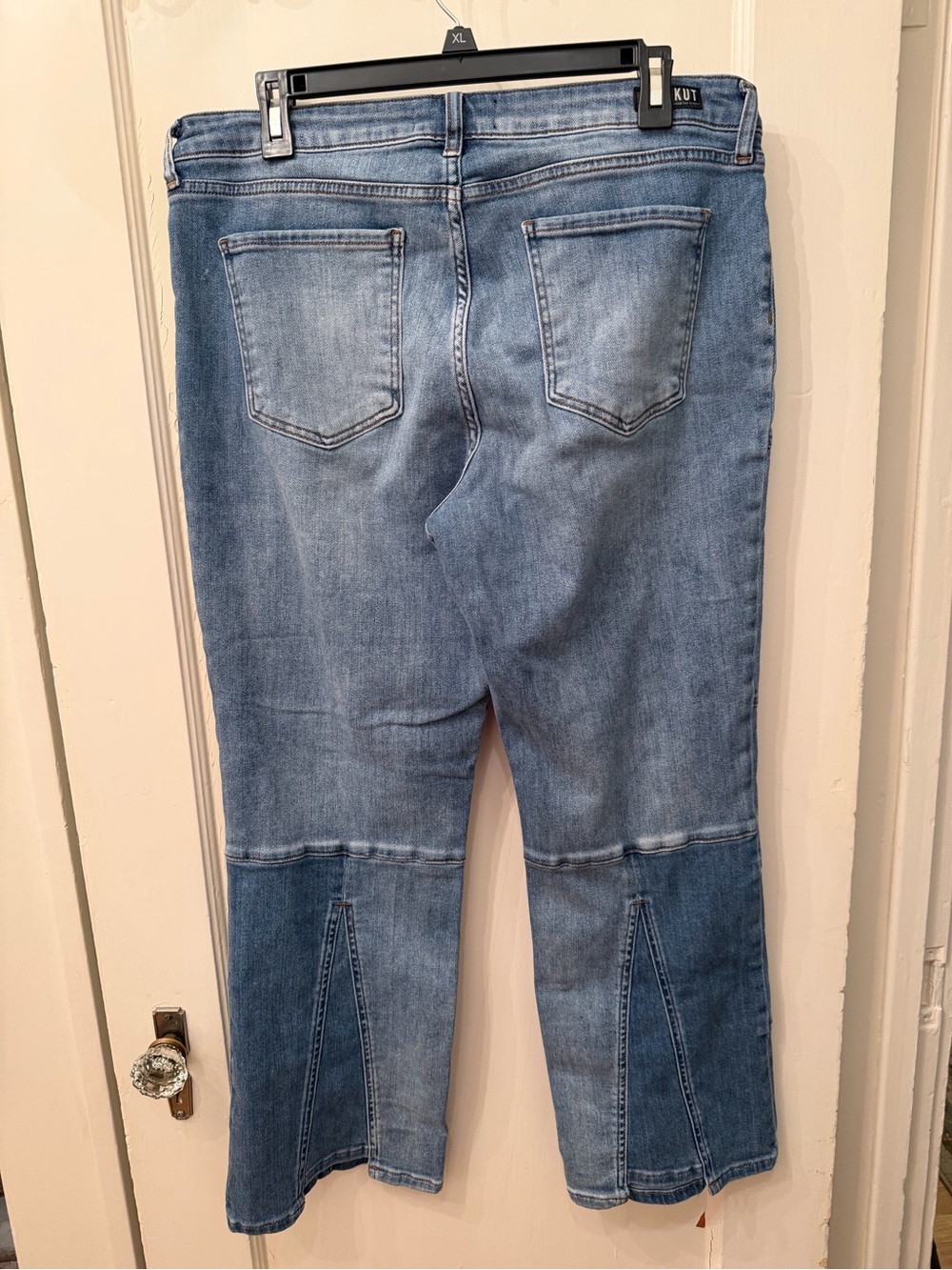 Kut from the Kloth Women's Light Blue Carpenter Jeans - Picture 2 of 3